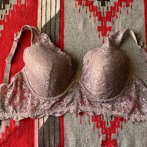 Third Love Longline Lace Plunge Bra